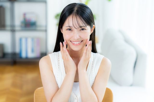 スキンケア　女性イメージ